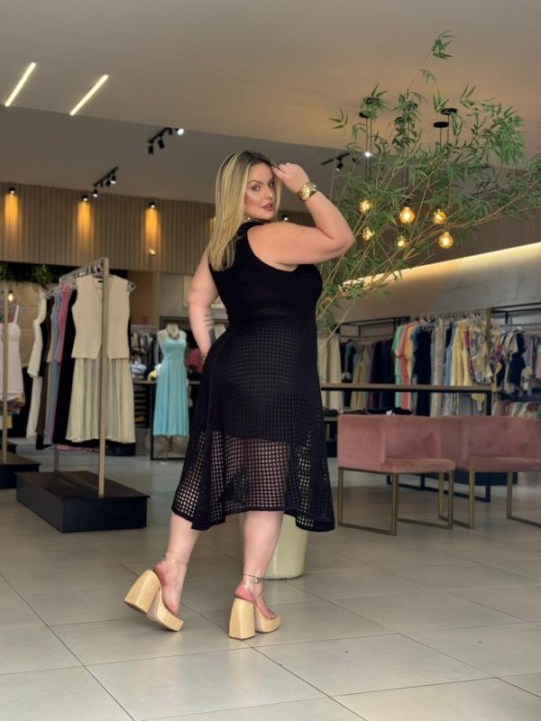 vestido tricot assimétrico verde musgo vestido tricot assimétrico verde musgo